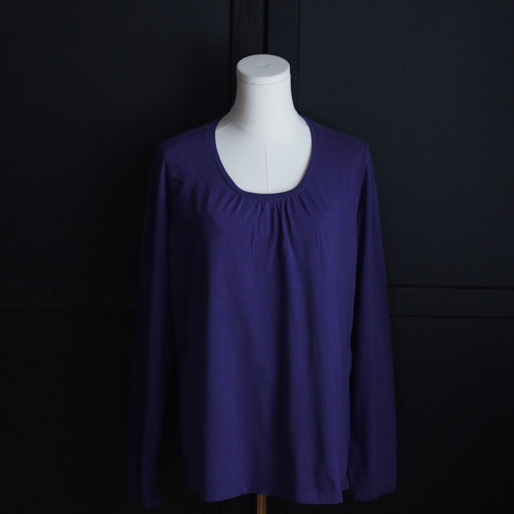 Carroll Reed | Vintage 90s Long Sleeve 100% Cotton Top